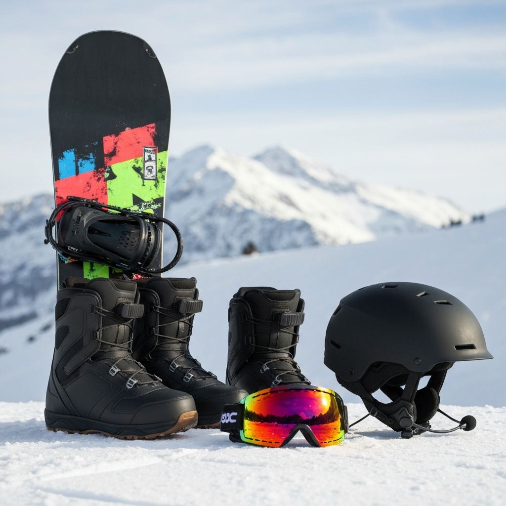 스노우보드 세트
